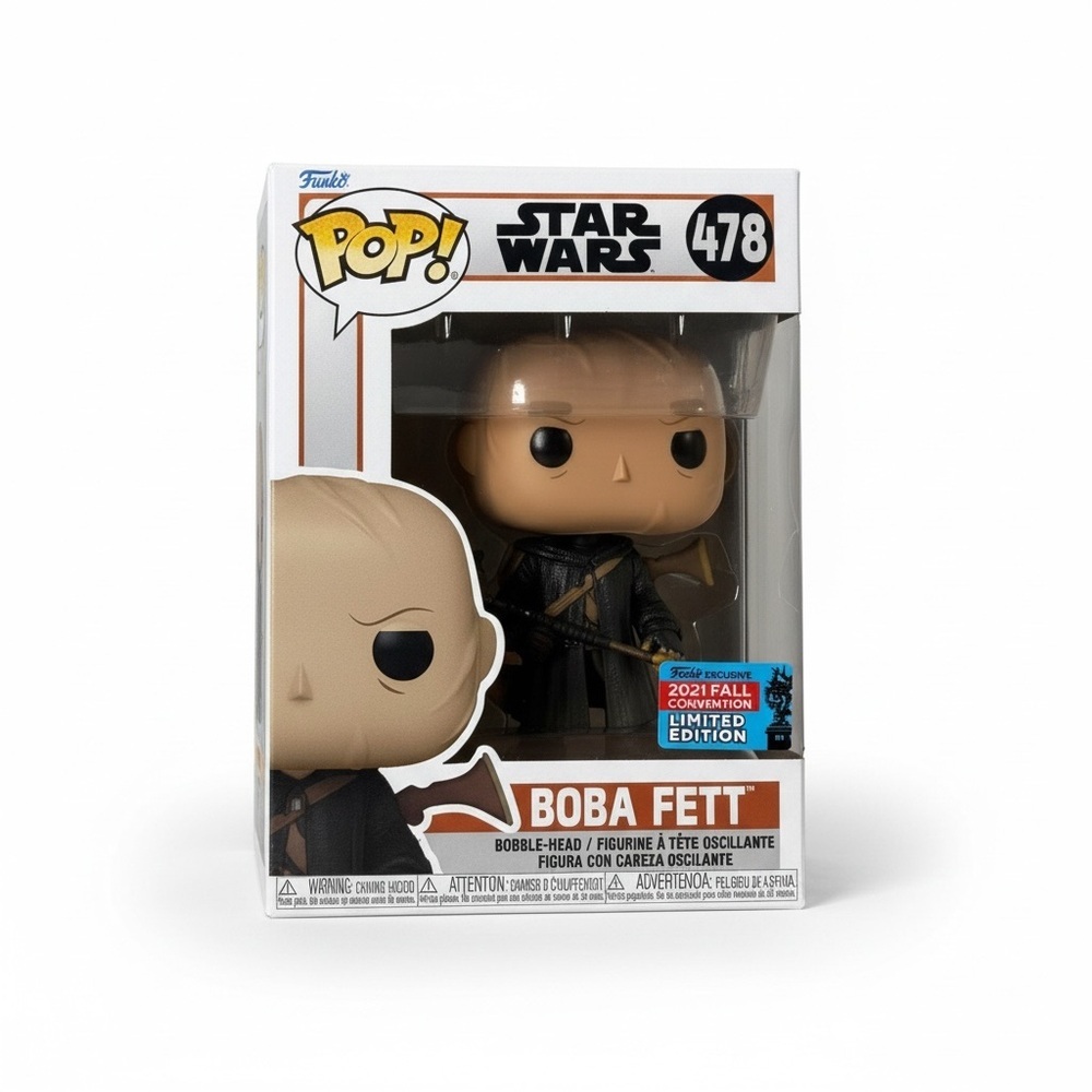 new Funko Pop ★ Boba Fett 478 Star Wars The Mandalorian ★ Fall Convention Ltd Ed